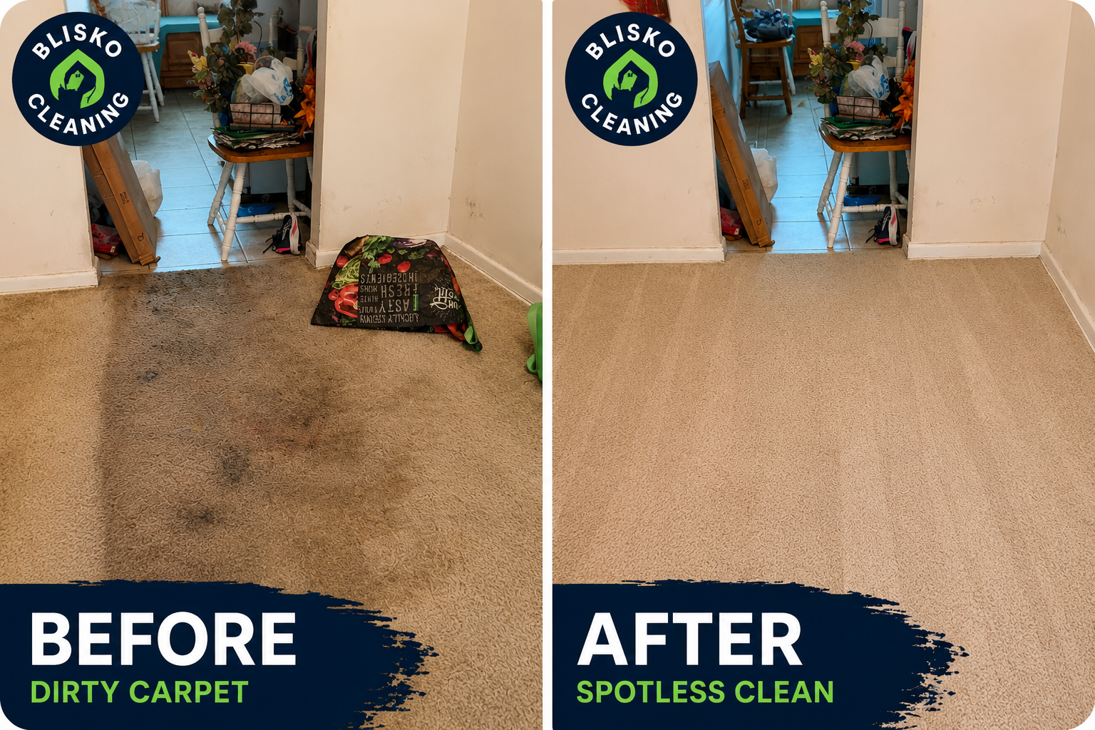 New cleaning result