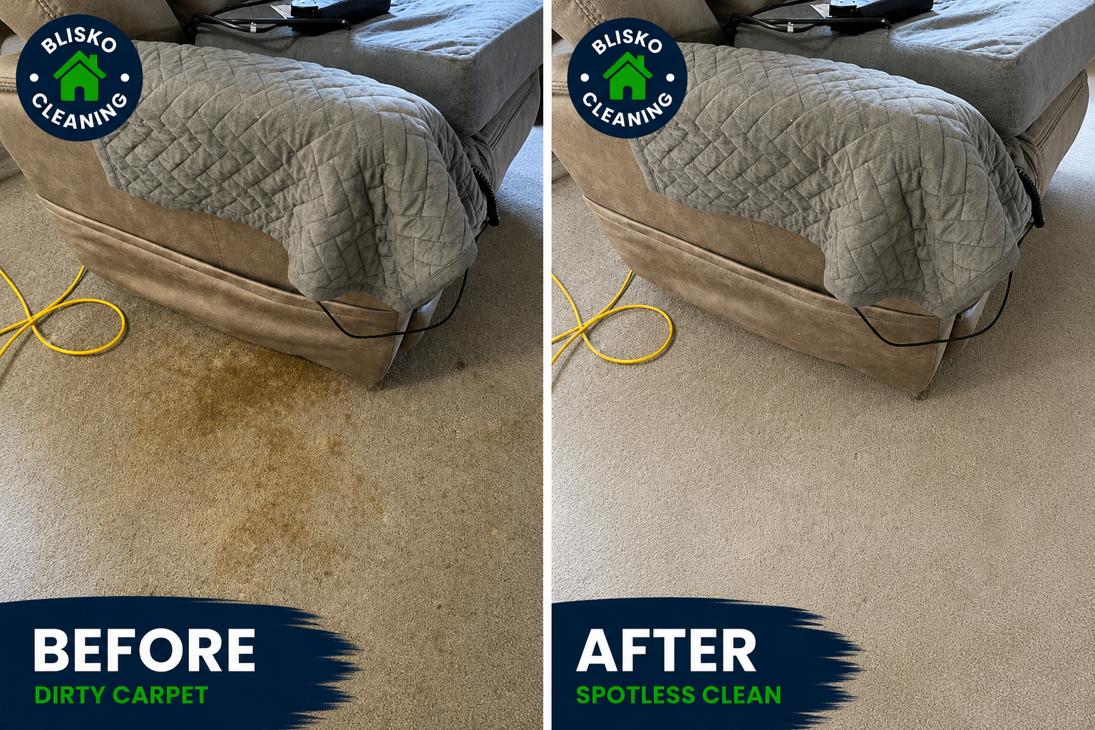 New cleaning result